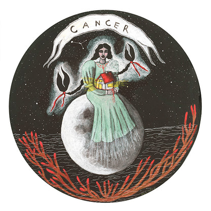 Zodiac Signs Art Prints for "Sleep Sanctuary"